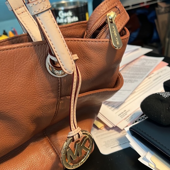 MICHAEL KORS BEAUTIFUL BROWN BAG - Picture 11 of 12